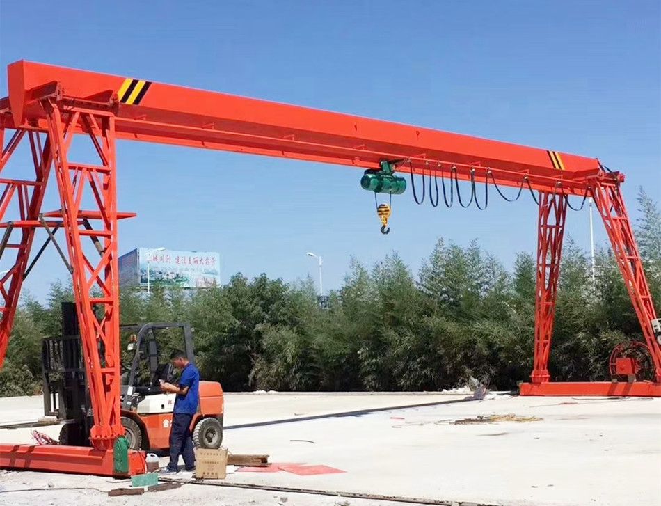 云浮龍門吊、MH型電動(dòng)葫蘆單梁門式起重機(jī)廠家銷售、安裝維修