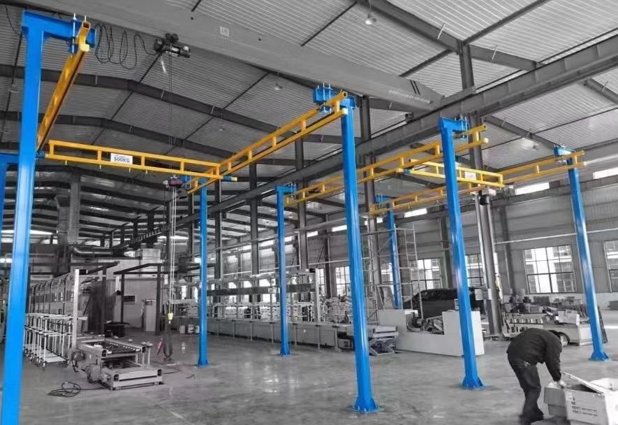自立式KBK、立柱式KBK起重機(jī)軌道組合系統(tǒng)