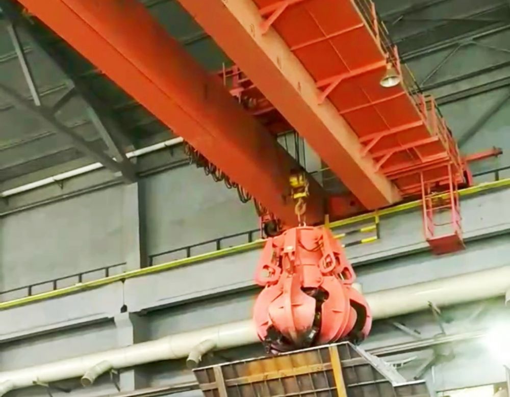 抓斗橋式起重機(jī)、單雙梁抓斗吊機(jī)、抓斗天車廠家制造、安裝維修