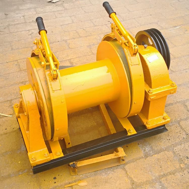 氣動型卷揚機的結(jié)構(gòu)及操作、維護方面的介紹