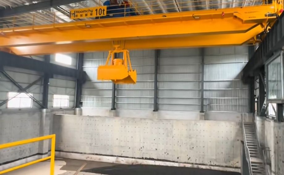 電動(dòng)抓斗行車、智能抓斗天車、QZ型抓斗橋式起重機(jī)