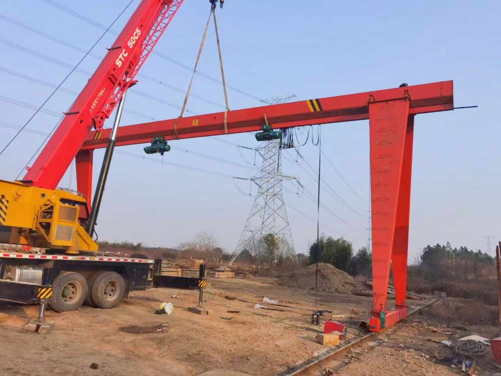 MHE型/MH型電動(dòng)葫蘆單梁門式起重機(jī)、福建起重機(jī)龍門吊