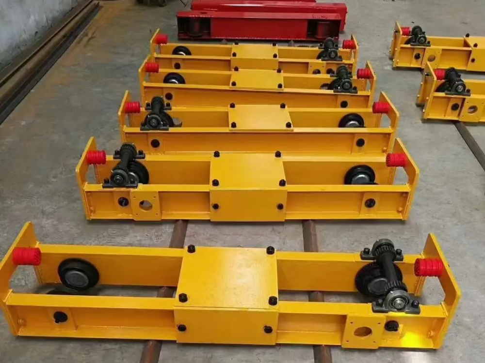 起重機(jī)大車運(yùn)行機(jī)構(gòu)、歐式懸掛起重機(jī)端梁廠家定制配套