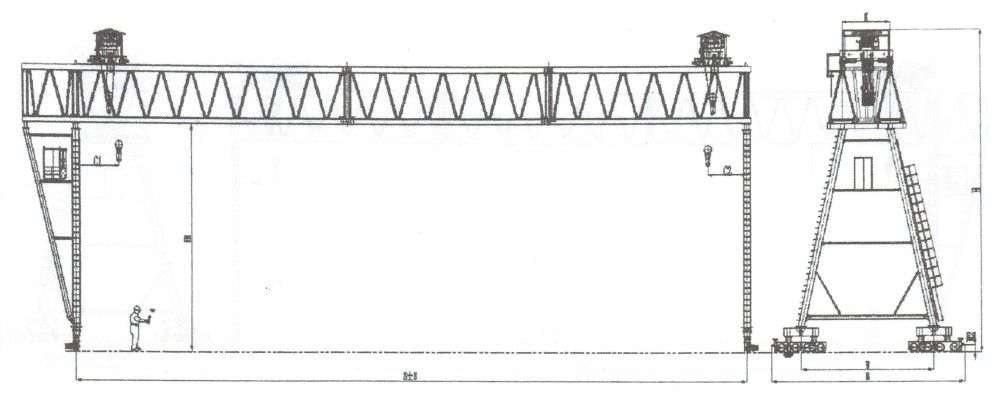 ME型雙小車路橋?qū)Ｓ瞄T(mén)式起重機(jī)外形機(jī)構(gòu)示意圖.jpg