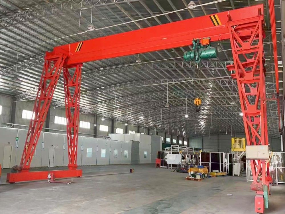 龍門吊廠家、安裝維修、MH型電動單梁門式起重機(1~20t)