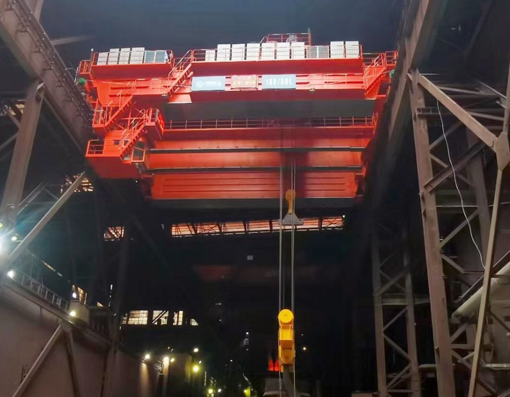 廣西來賓冶金吊、冶金鑄造雙梁橋式起重機廠家銷售、礦山起重機