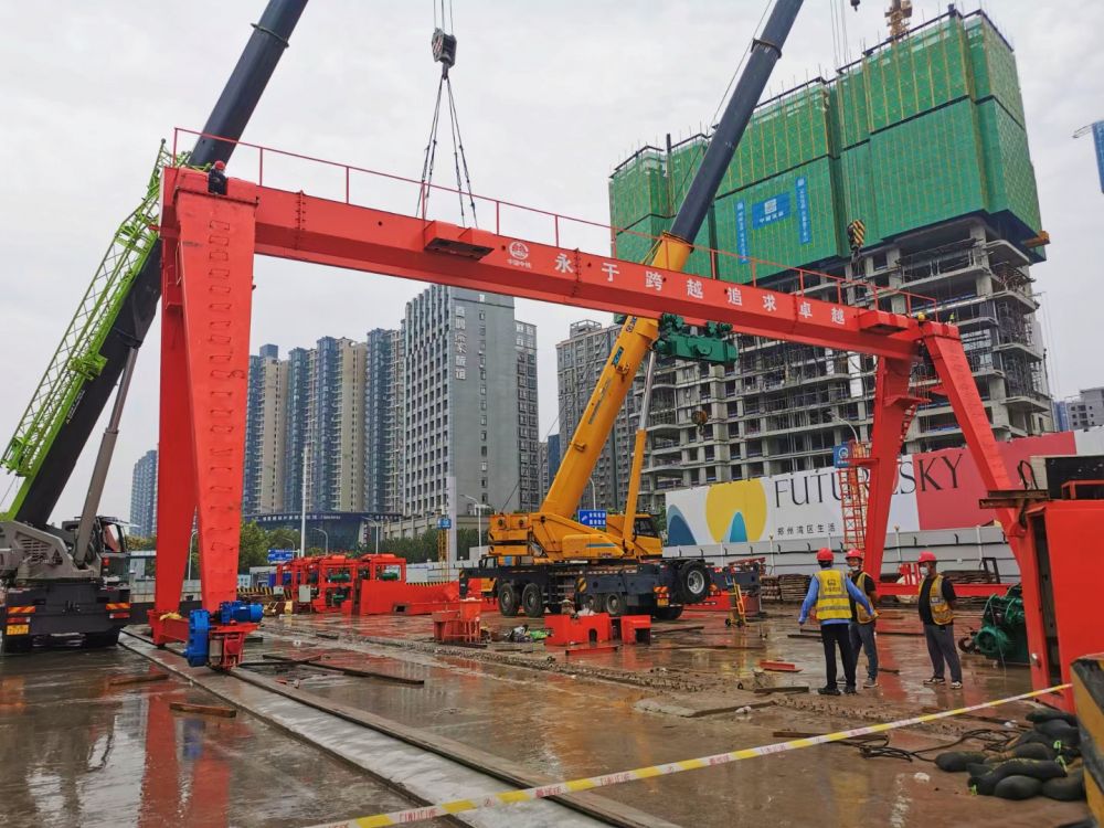 MH型電動葫蘆單梁門式起重機(jī)、可變跨度龍門吊