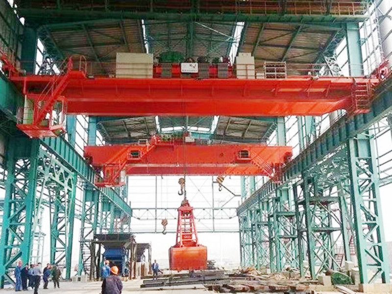 大連起重機、QZ型電動抓斗雙梁橋式起重機