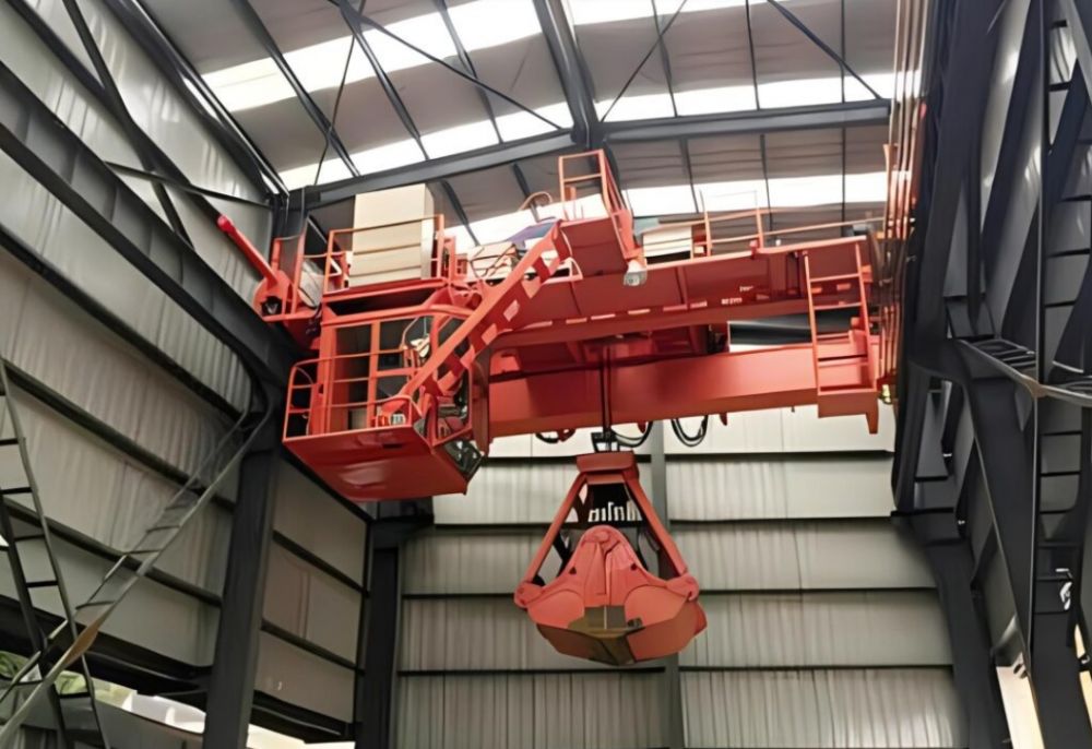 QZ型抓斗橋式起重機、雙梁抓斗吊、抓斗行車