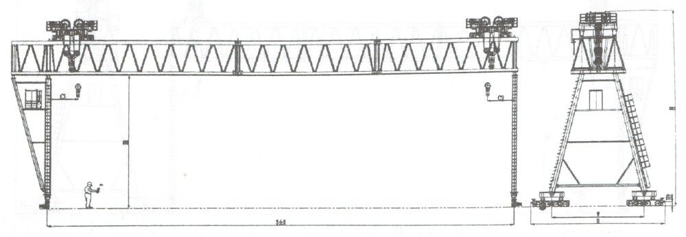 ME型雙小車路橋?qū)Ｓ瞄T(mén)式起重機(jī)外形機(jī)構(gòu)示意圖.jpg
