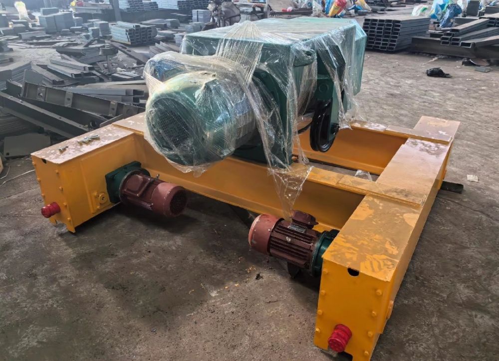 臺(tái)車一體式大噸位電動(dòng)葫蘆、葫蘆雙梁橋式起重機(jī)小車