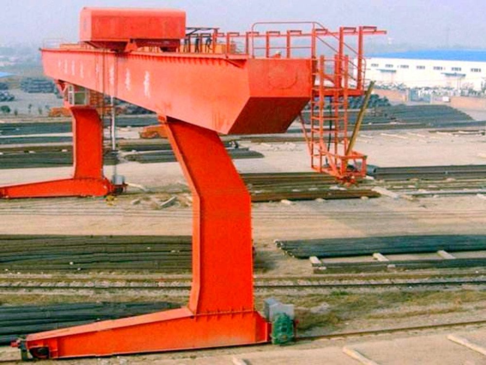 秦皇島龍門吊、L型單主梁門式起重機廠家、型號參數、價格報價