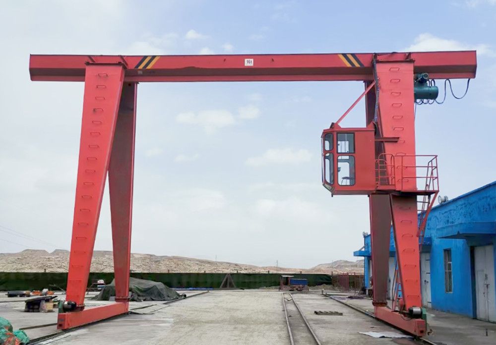 江蘇常州龍門吊、MH型電動葫蘆門式起重機