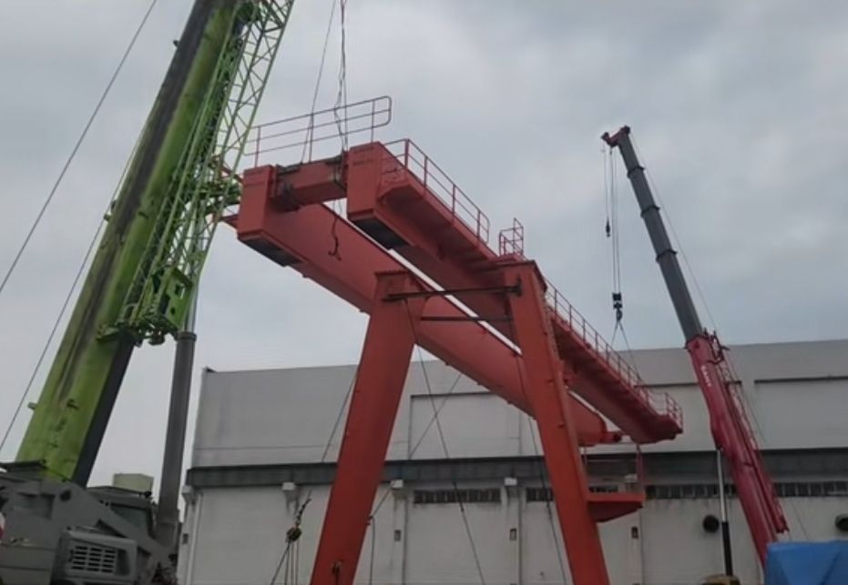 BMG型半腿門式起重機(jī)、半腿龍門吊、雙梁龍門