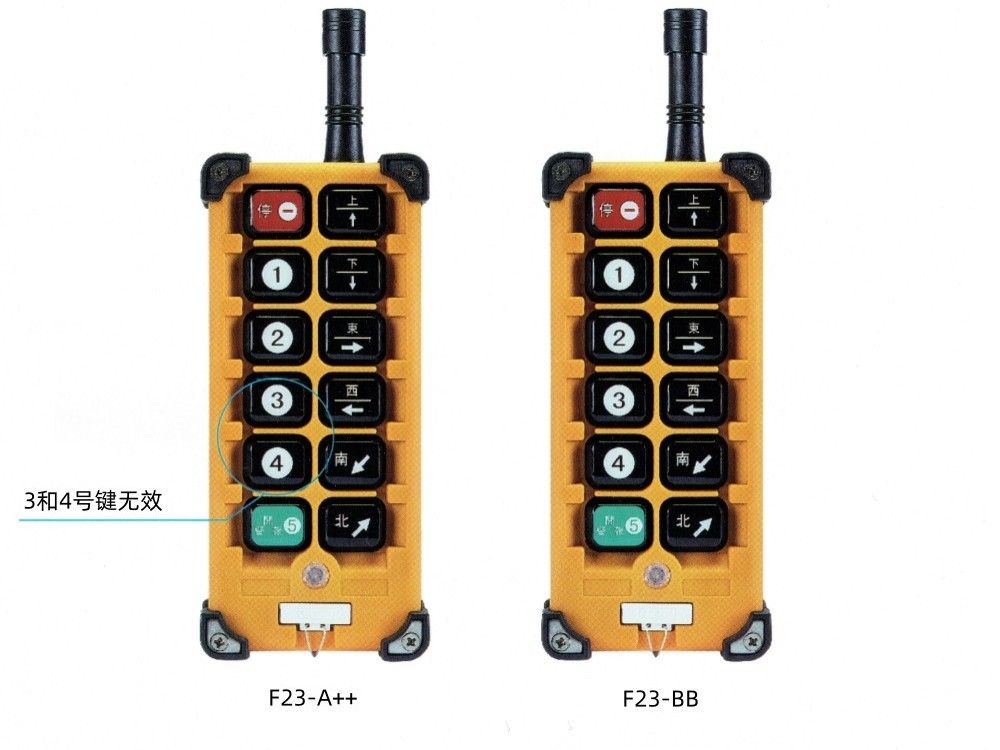 F23-A++、F23-BB型工業(yè)無線遙控器
