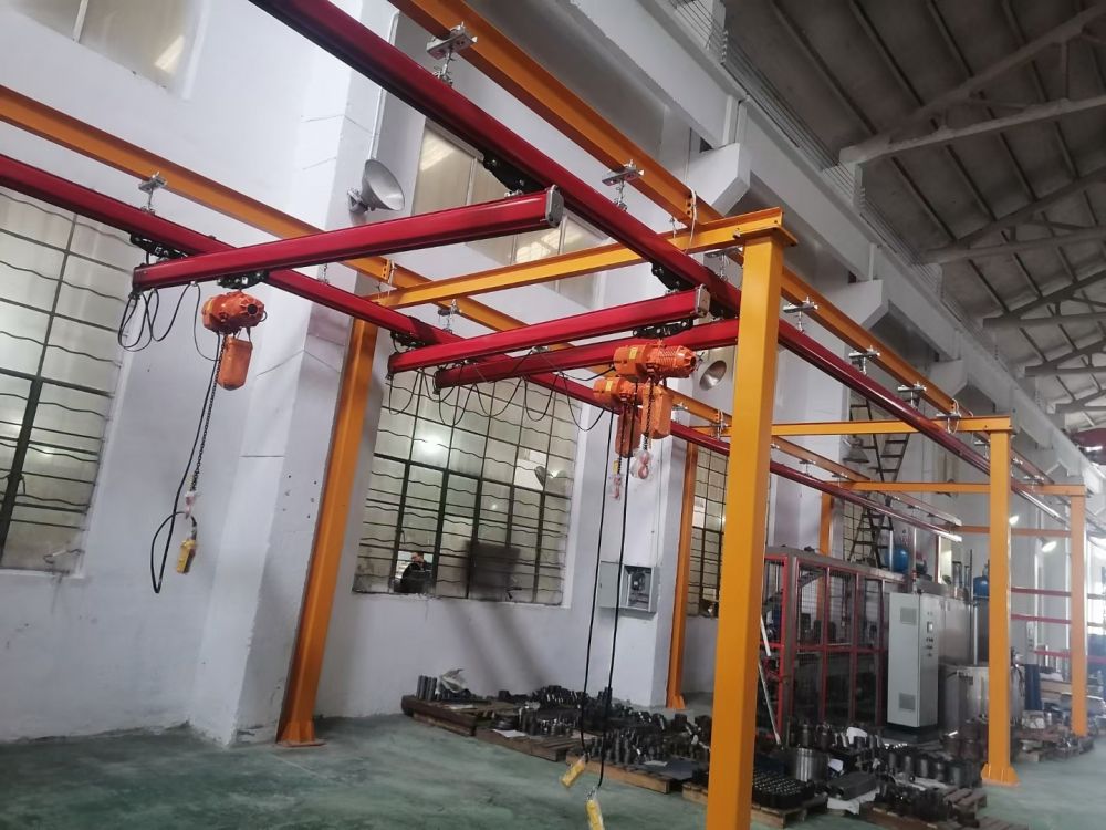 重慶KBK柔性組合起重機(jī)、剛性/鋁軌懸掛起重機(jī)系統(tǒng)制造安裝價格