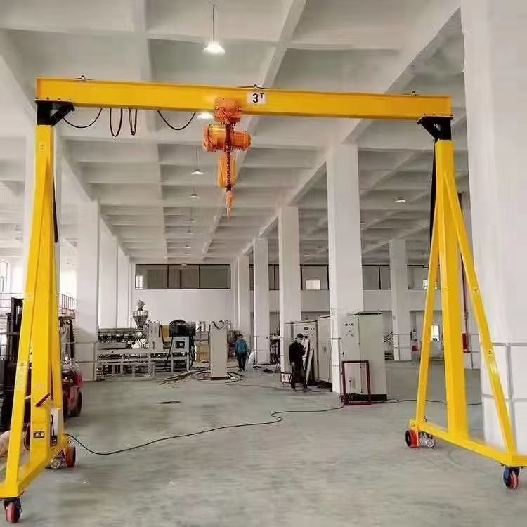 電動(dòng)無軌龍門架、小型龍門吊、輕小型門式起重機(jī)廠家制造、噸位、價(jià)格